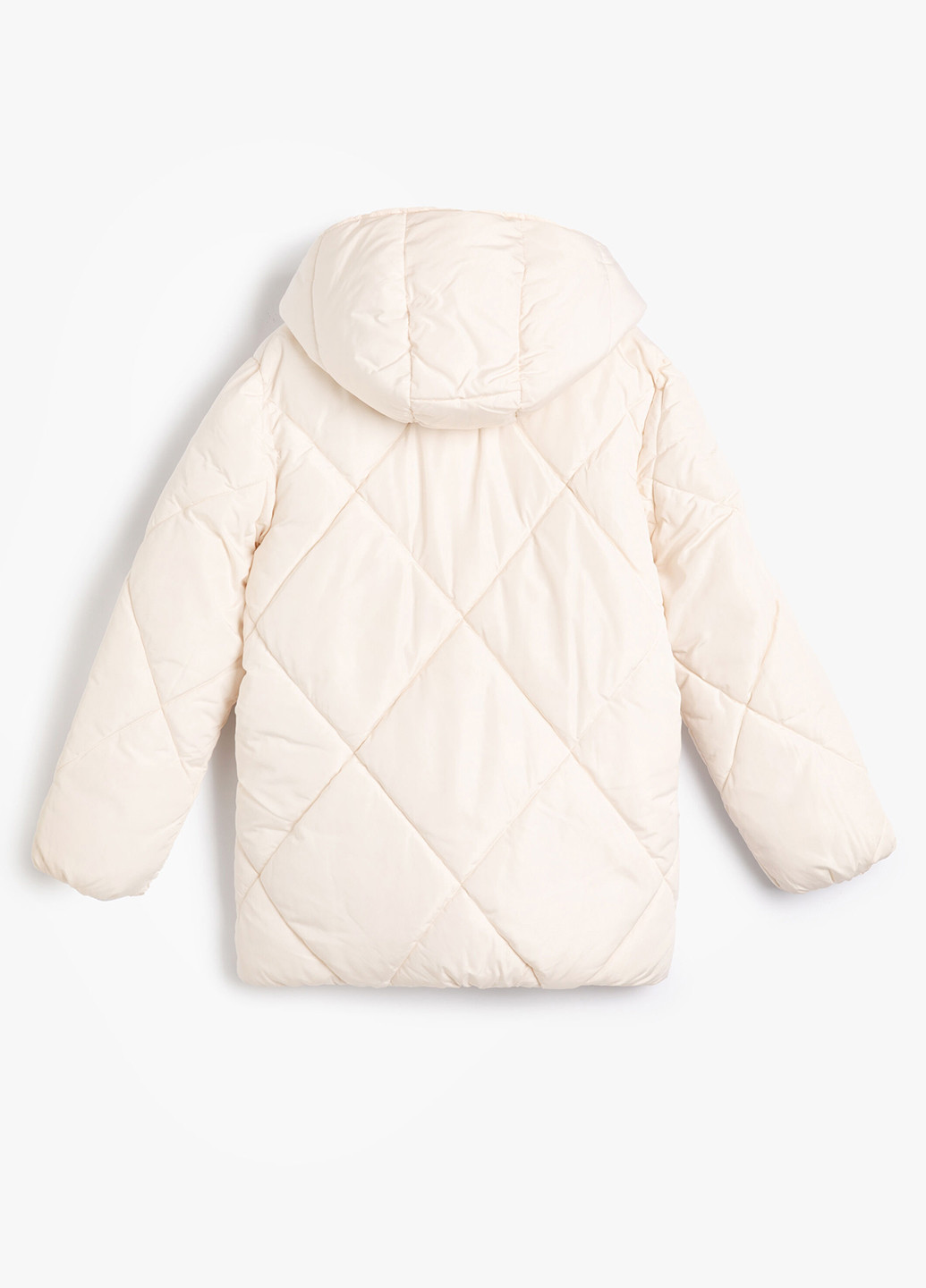 Молочная демисезонная куртка куртка-пальто KOTON
