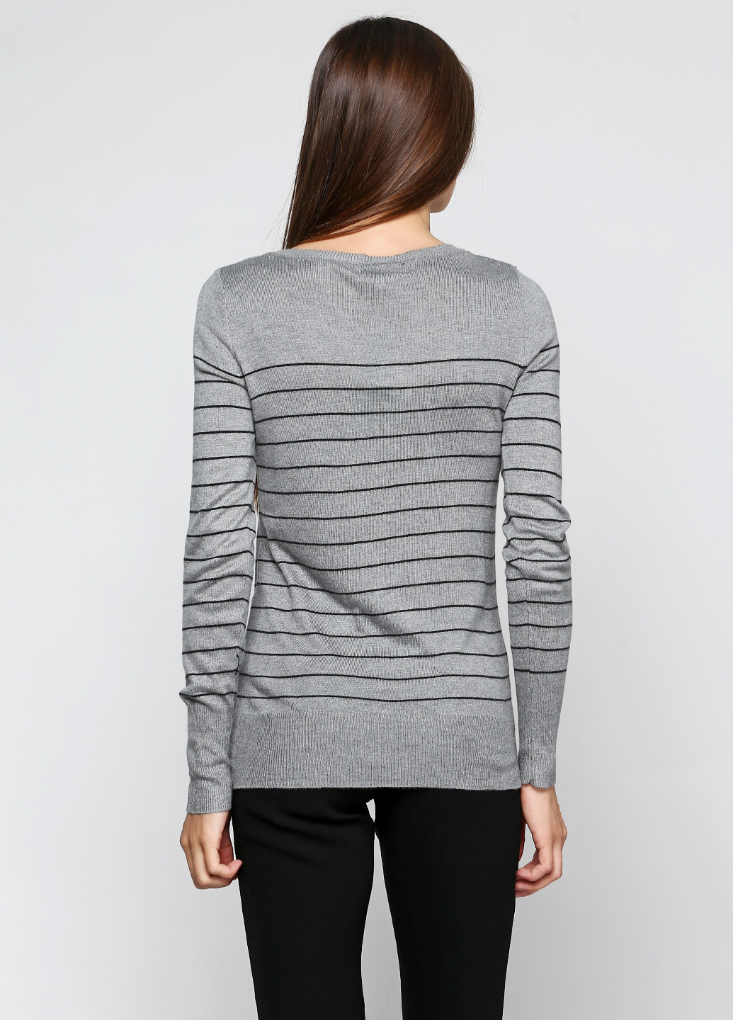 Серый демисезонный пуловер пуловер Mossimo Supply Co