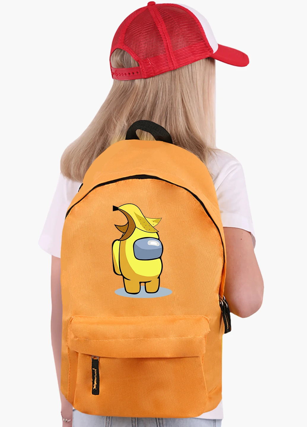 Детский рюкзак Амонг Ас Желтый (Among Us Yellow) (9263-2416) MobiPrint (217075353)