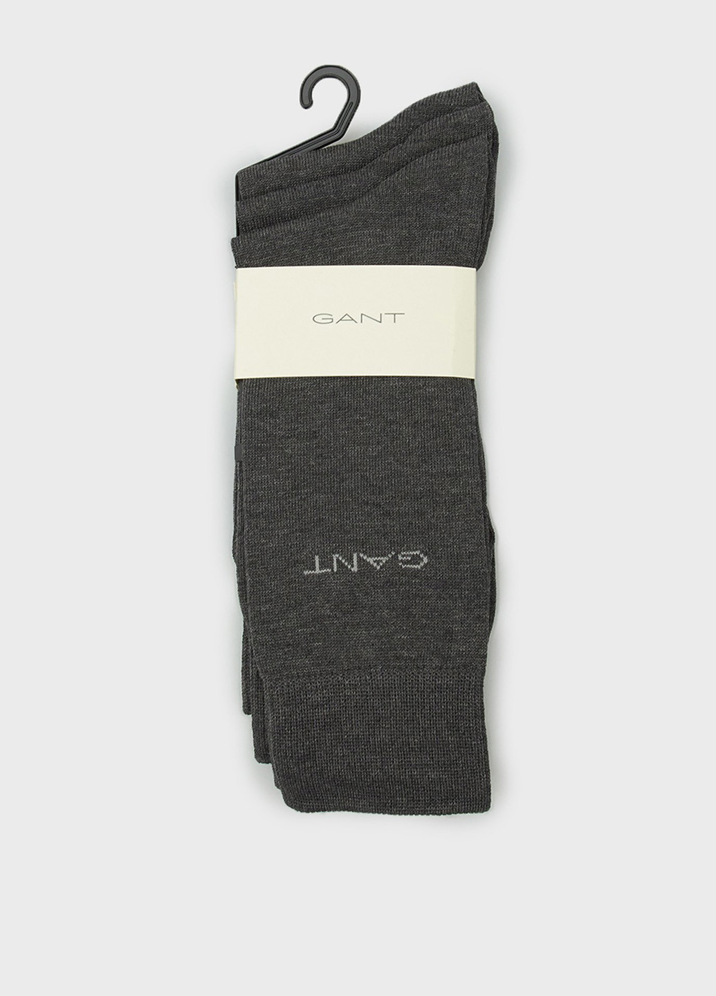 Сірі шкарпетки (3 пари) Gant логотипи (322523558)