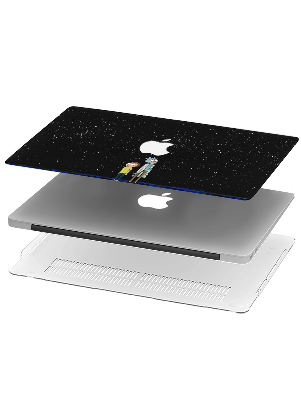 Чохол пластиковий для Apple MacBook Air 13 A1466/A1369 Рік і Морті (Rick and Morty) (6351-2146) MobiPrint (218987966)