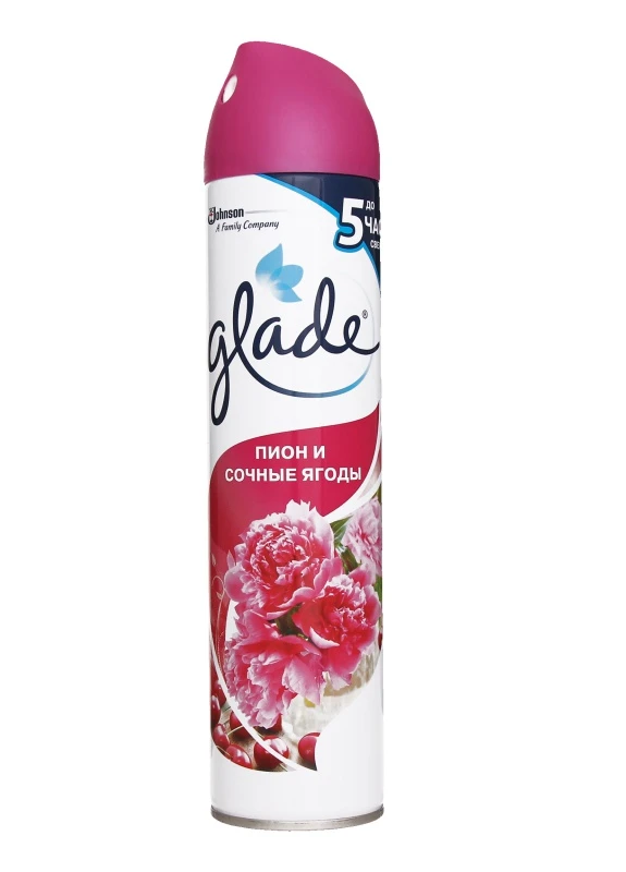 Освежитель Пион и сочные ягоды 300мл Glade (247634261)