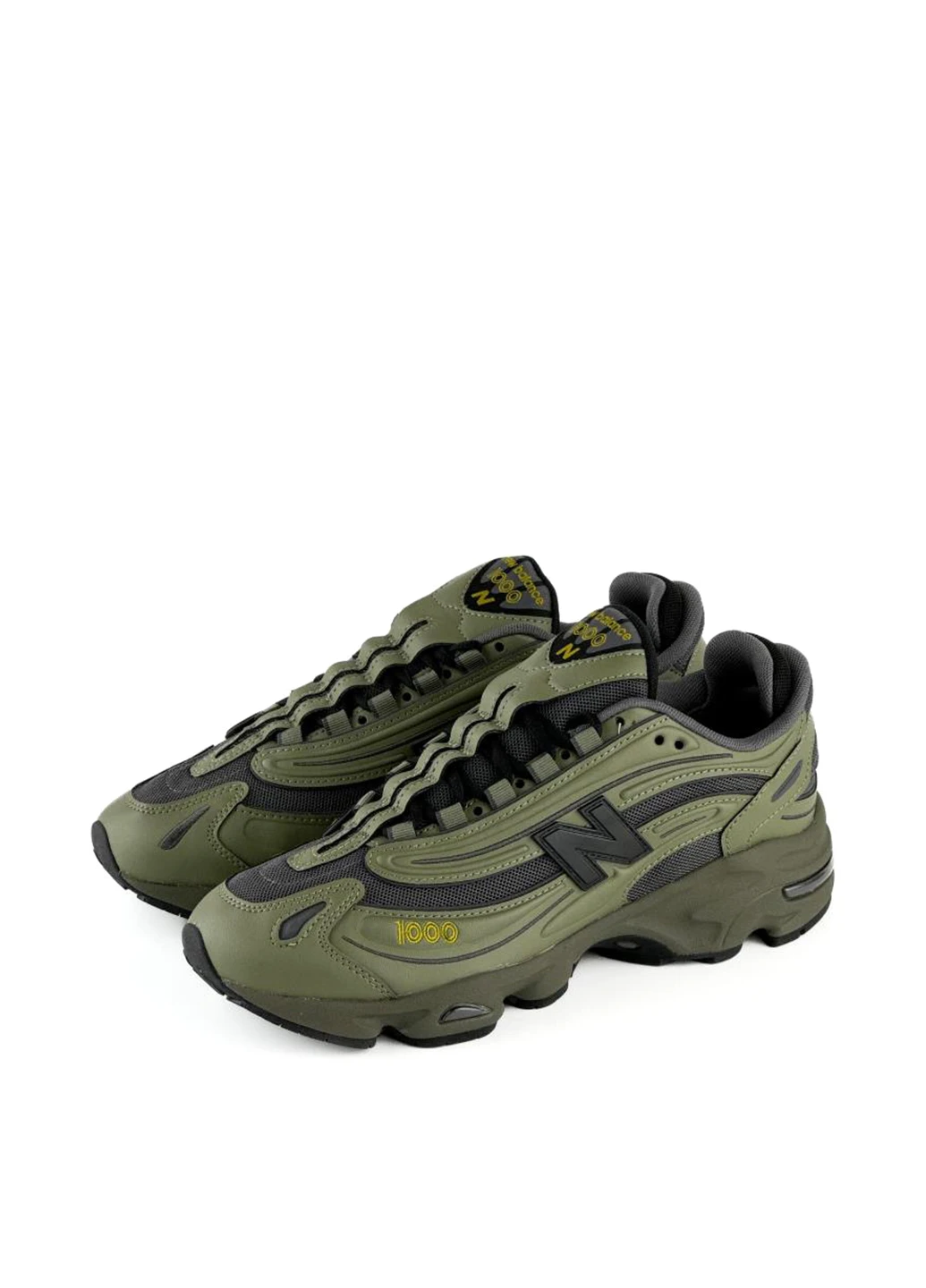 Оливкові кросівки m1000ea демісезон New Balance 1000 Dark