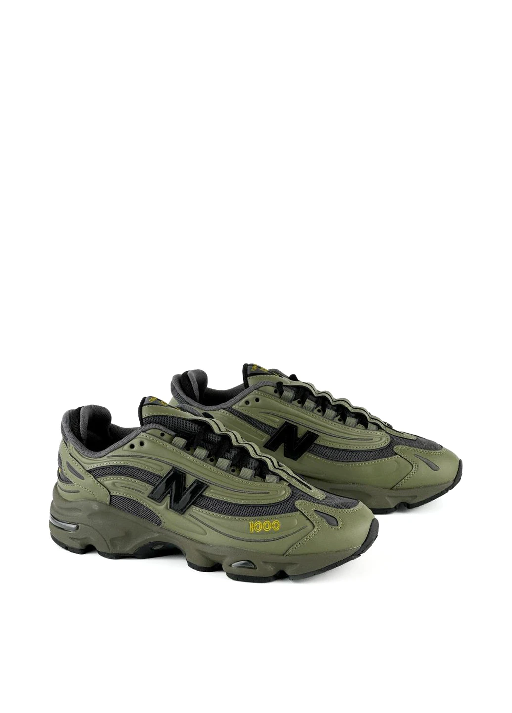 Оливкові кросівки m1000ea демісезон New Balance 1000 Dark