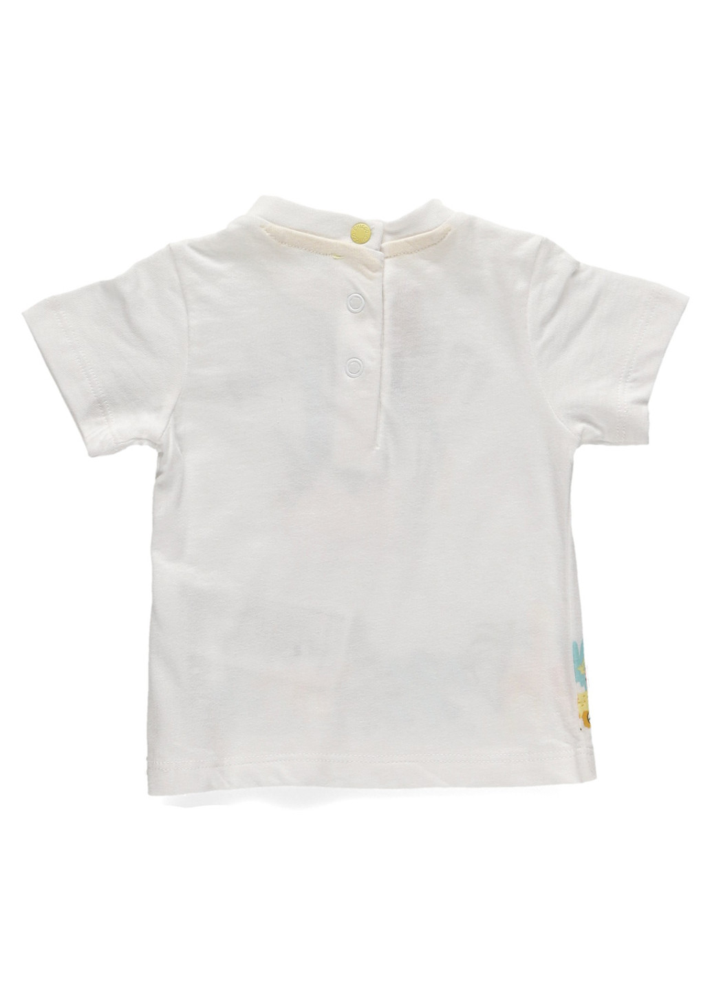 Белая летняя футболка Chicco