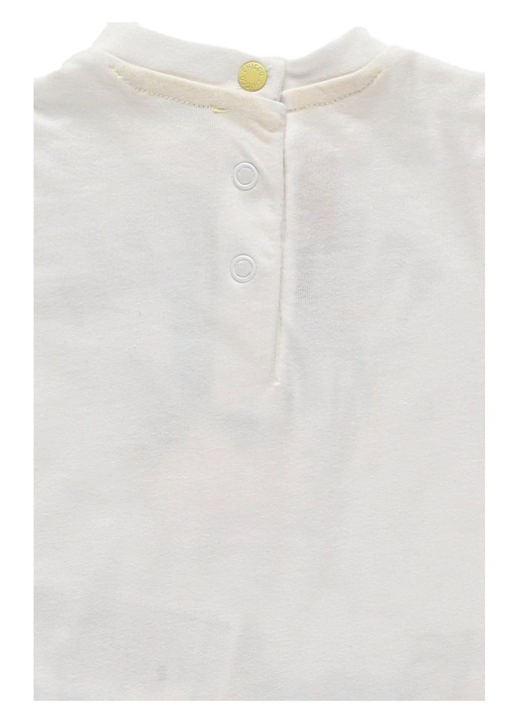 Белая летняя футболка Chicco