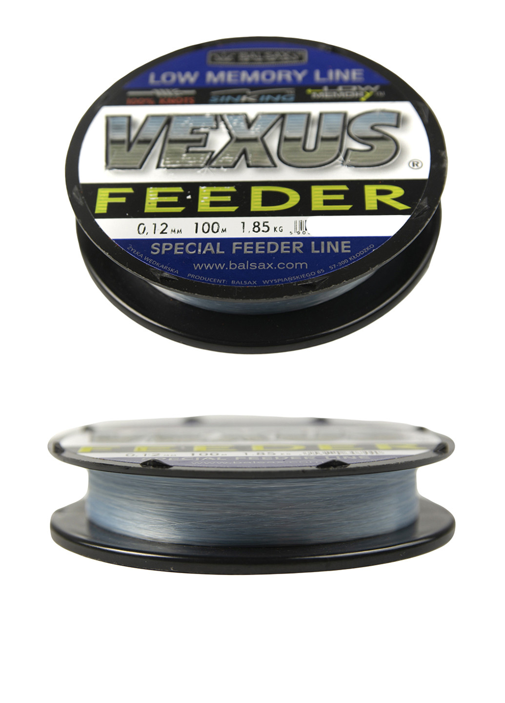 Волосінь Vexus Feeder, 100 м Balsax прозора