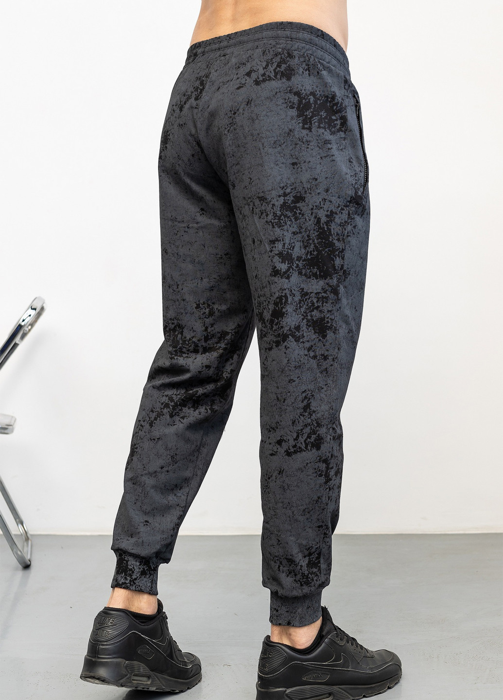 Темно-серые кэжуал демисезонные джоггеры брюки TOTALFIT