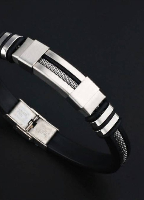 Чоловічий каучуковий браслет new collectiom 2022 Blac Puma (253103246)