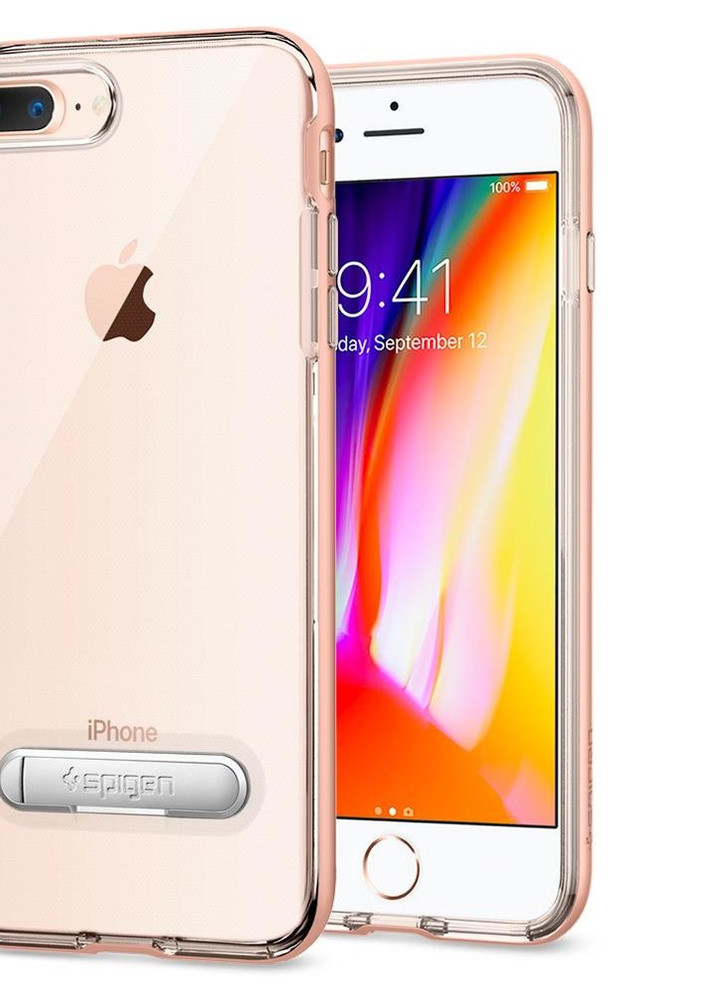 Чехол Spigen Crystal Hybrid для iPhone 8/7 Plus Blush Gold SGP (219295232)