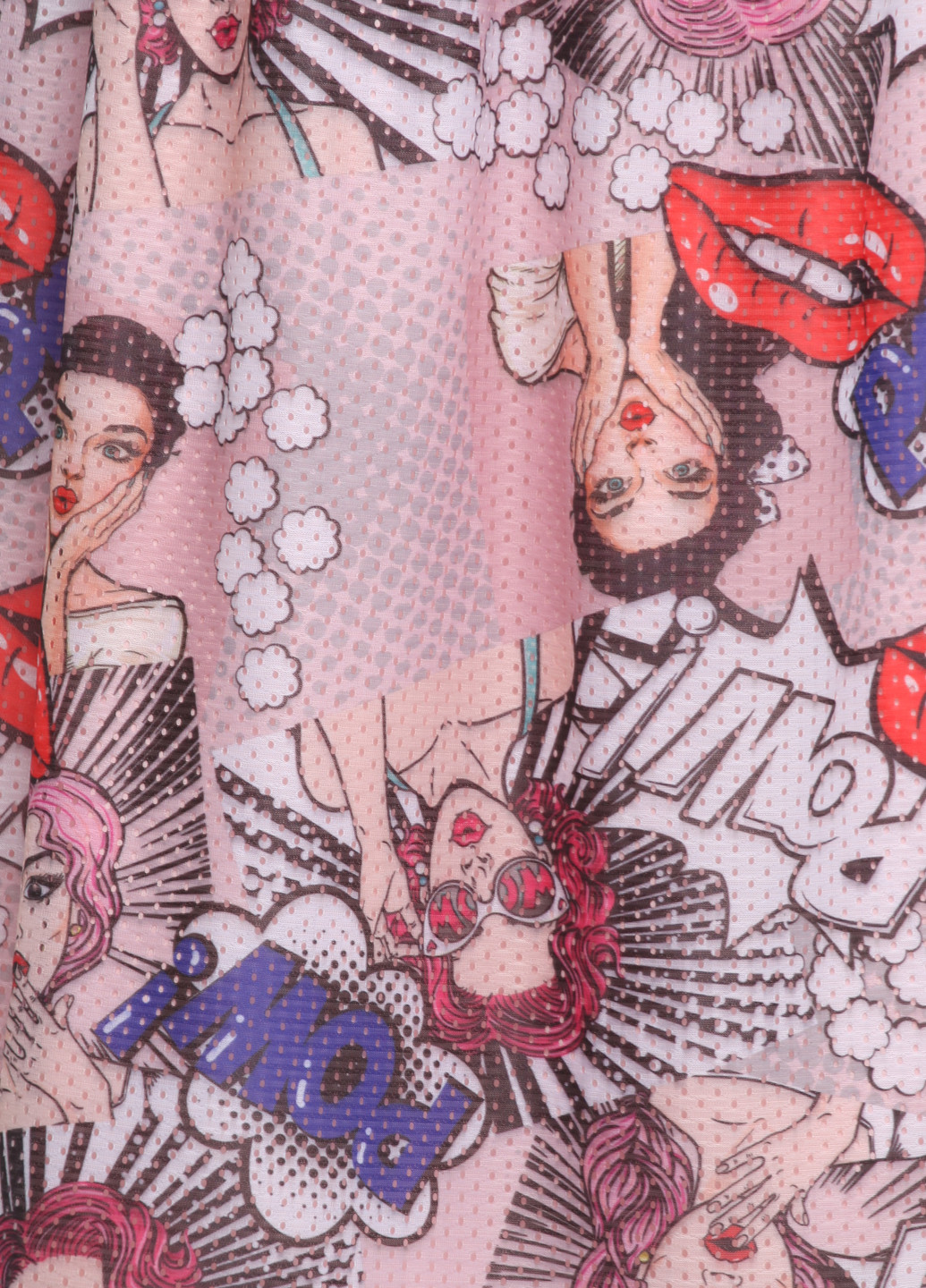 Розовая кэжуал с рисунком юбка Timiami клешированная
