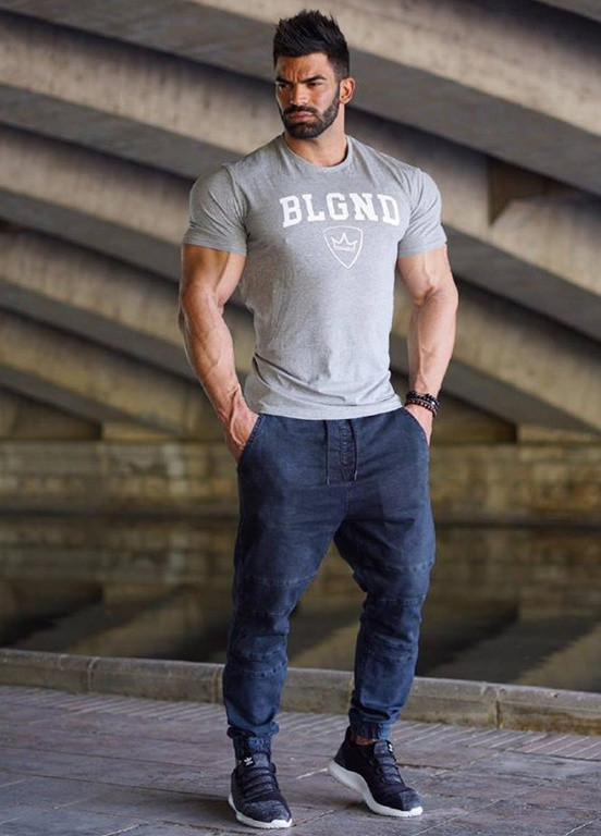 Сіра футболка чоловічі MCET