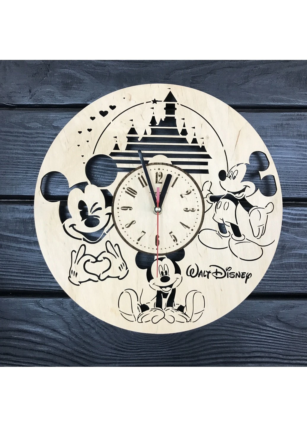 Handmade часы настенные «Уолт Дисней» 7Arts (253566611)