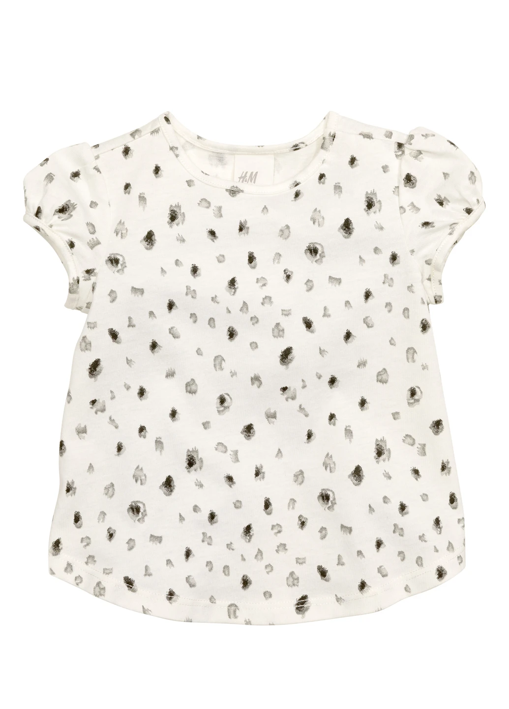 Біла літня футболка H&M