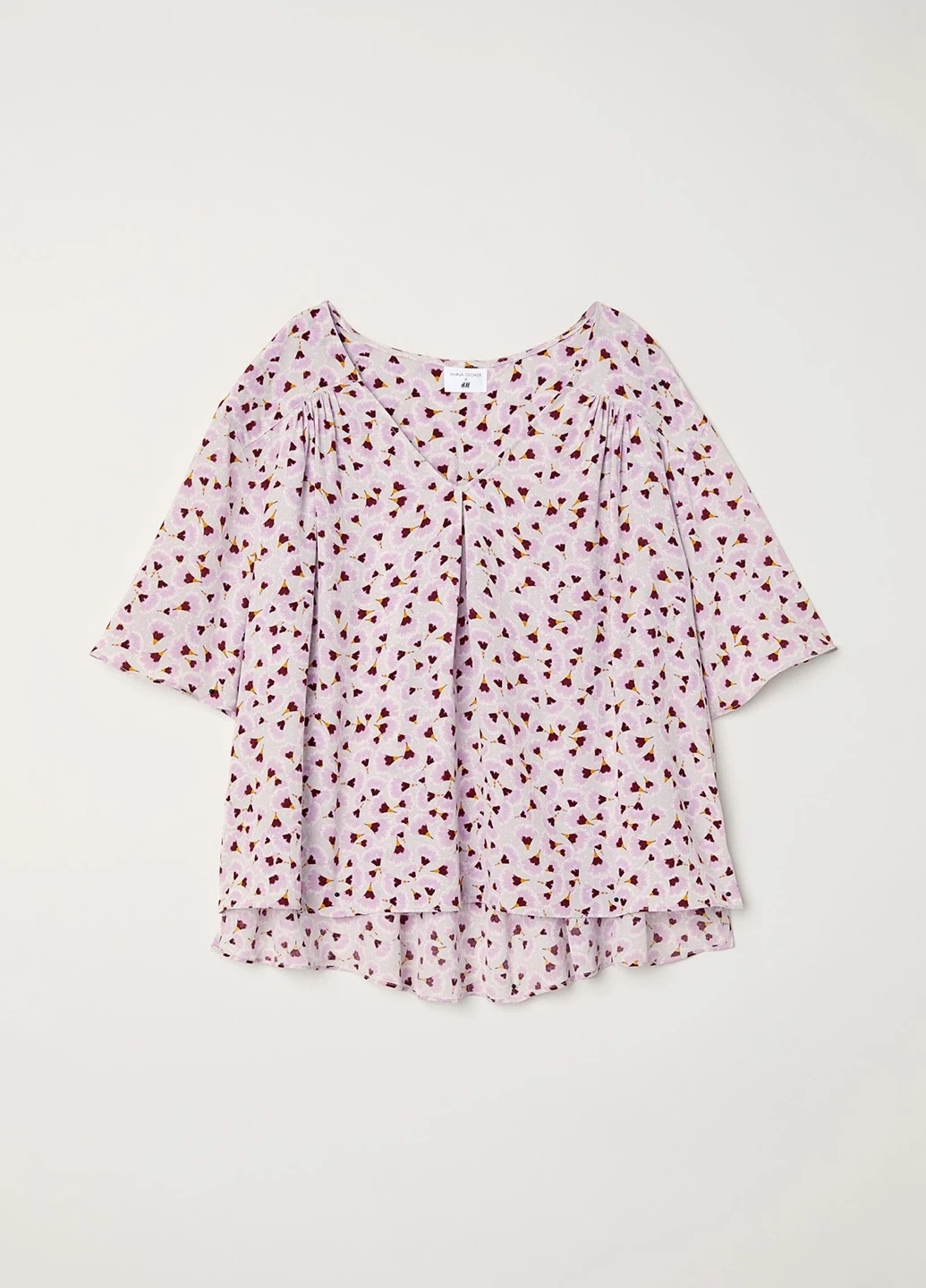 Бузкова блуза H&M