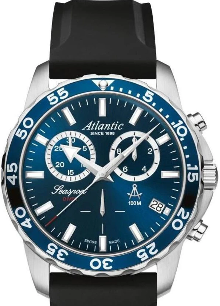 Годинники 87462.42.51PU кварцові спортивні Atlantic (229053325)
