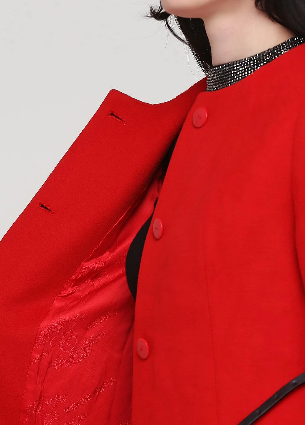Червоне демісезонне Пальто Vero Moda