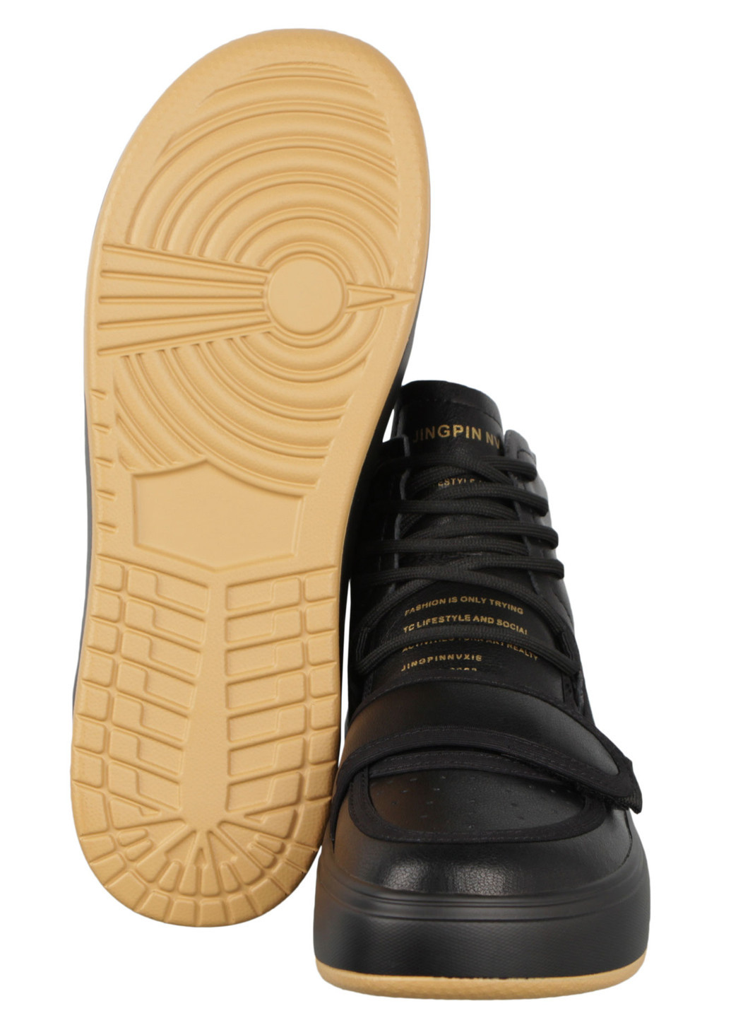 Чорні осінні жіночі кросівки 197865 Berisstini