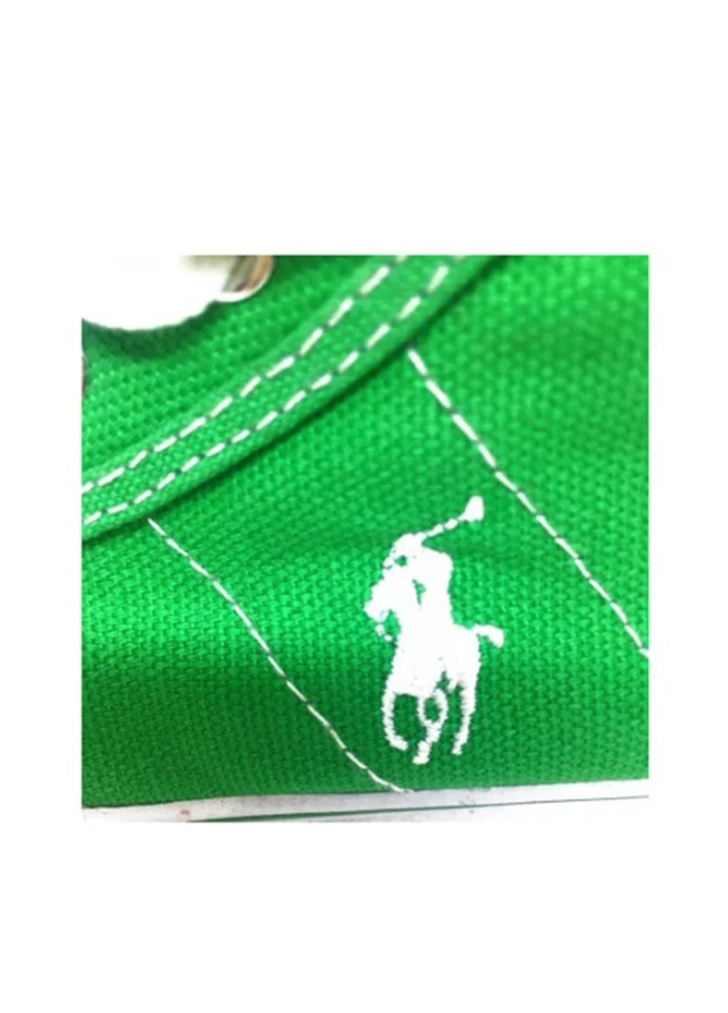 Зеленые кеды Ralph Lauren