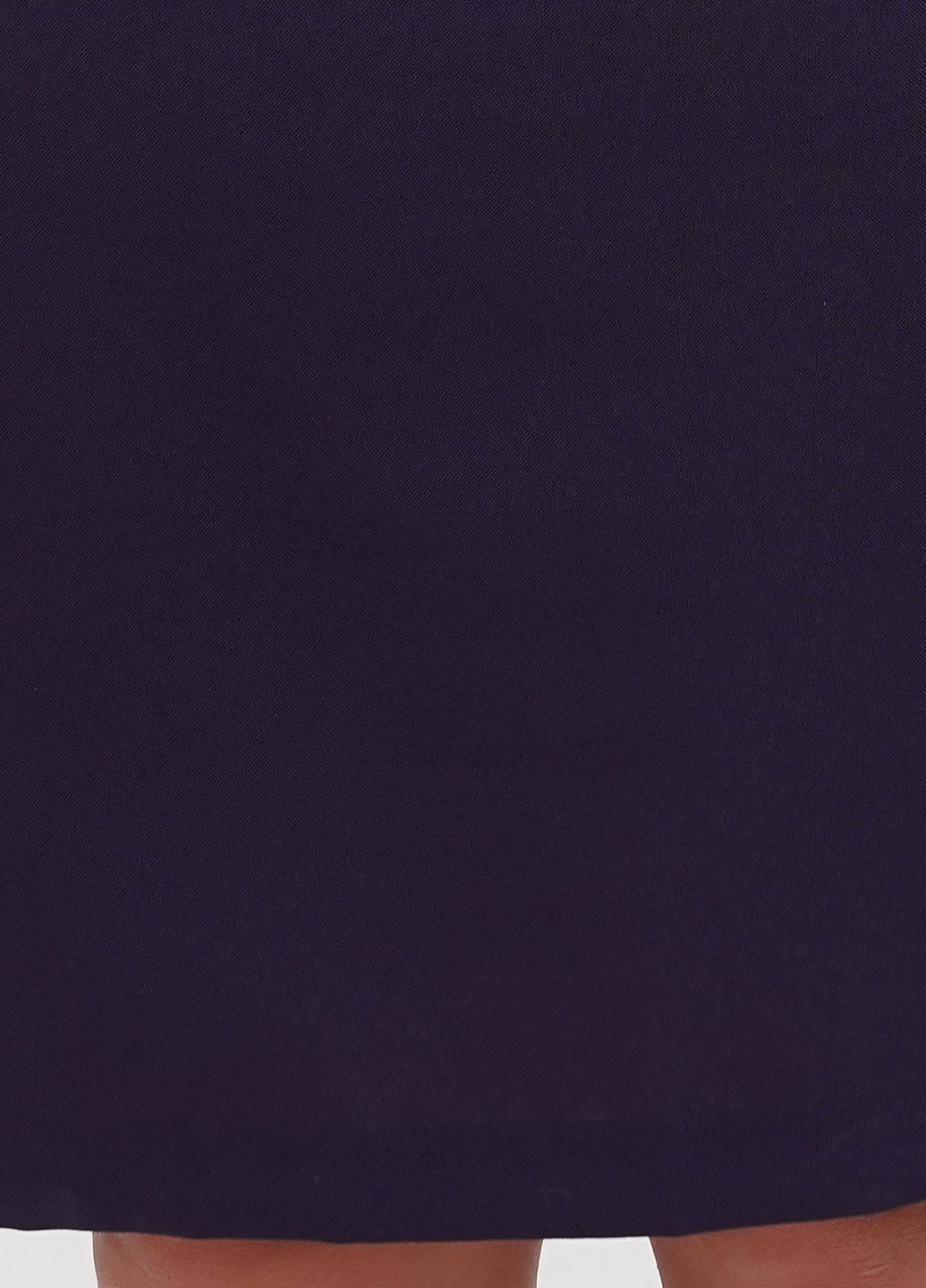 Фиолетовое кэжуал платье футляр Rebecca Tatti однотонное