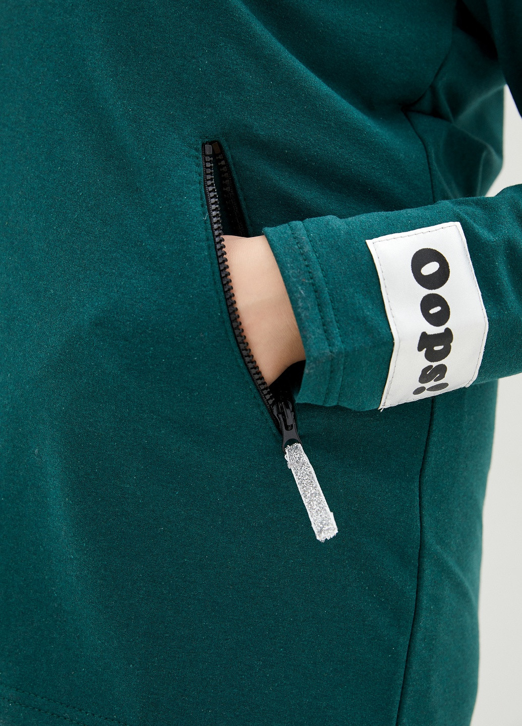 Демисезонный спортивный костюм из трикотажа двунитка с капюшоном Tailer (252564723)