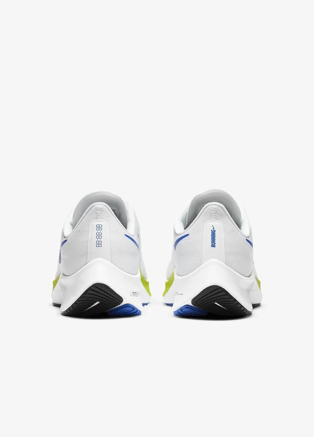 Белые демисезонные кроссовки беговые Nike Air Zoom Pegasus 37 Men's Running BQ9646-102