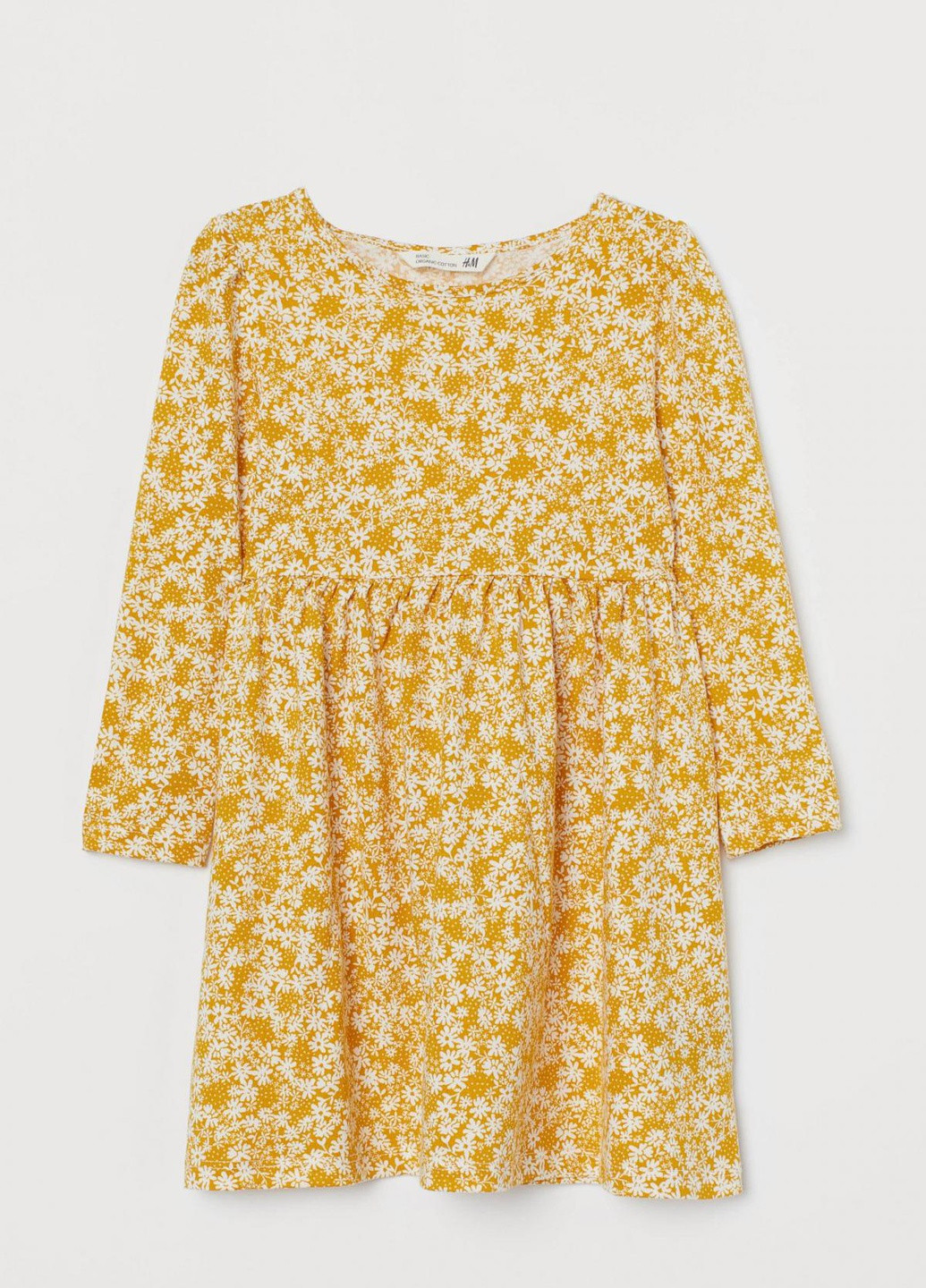 Жёлтое платье H&M (252902480)