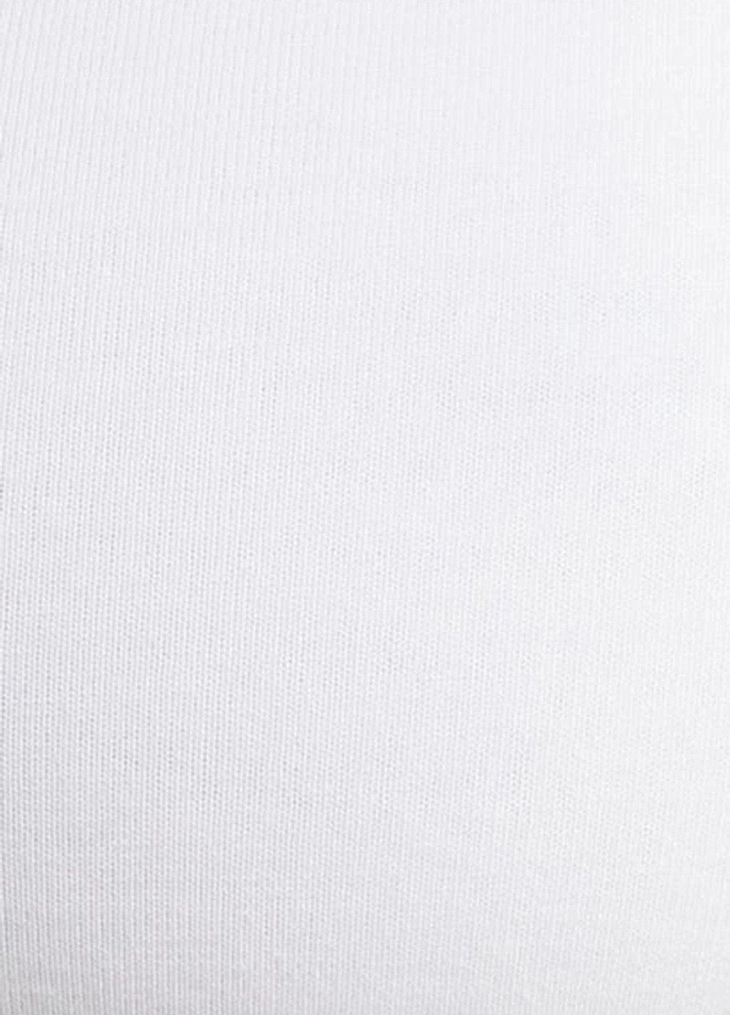 Білий топ бюстгальтер Calvin Klein без кісточок бавовна, трикотаж