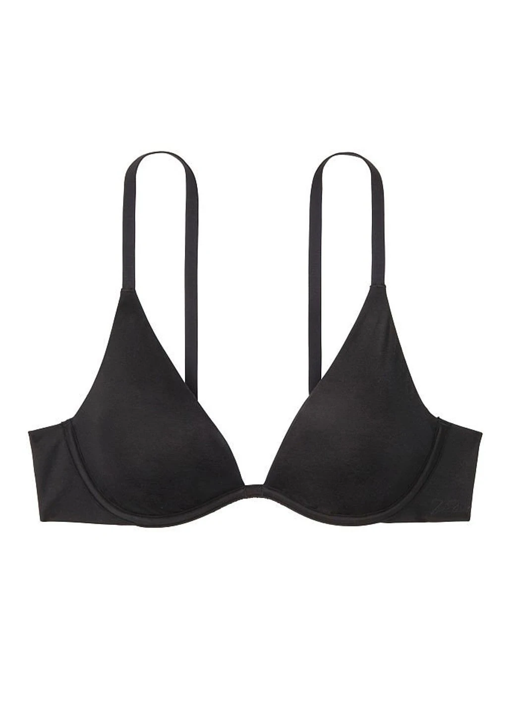Черный демисезонный комплект (бюстгальтер, трусики) Victoria's Secret