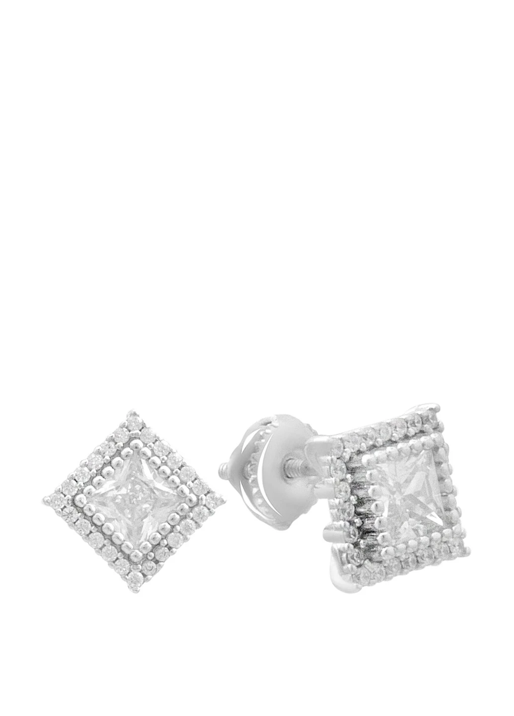 Серьги Silver Flame (350941274)
