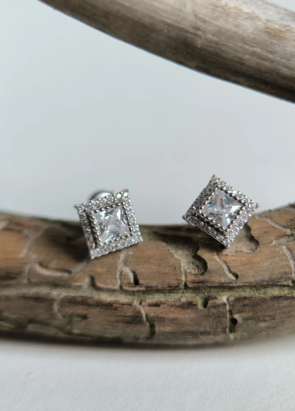 Серьги Silver Flame (350941274)