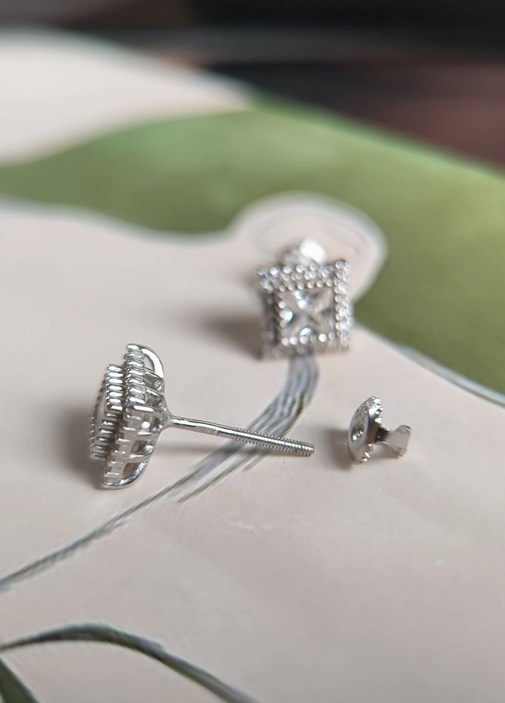 Серьги Silver Flame (350941274)