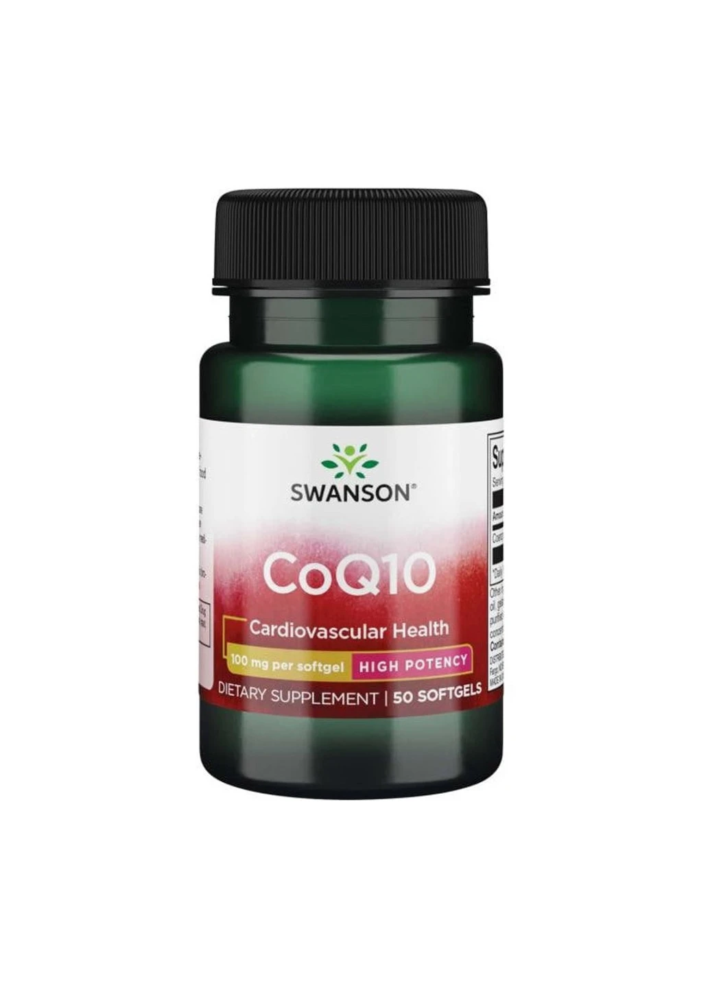 Коензим Q10 CoQ10 100 mg 50 капсул Swanson (255409758)