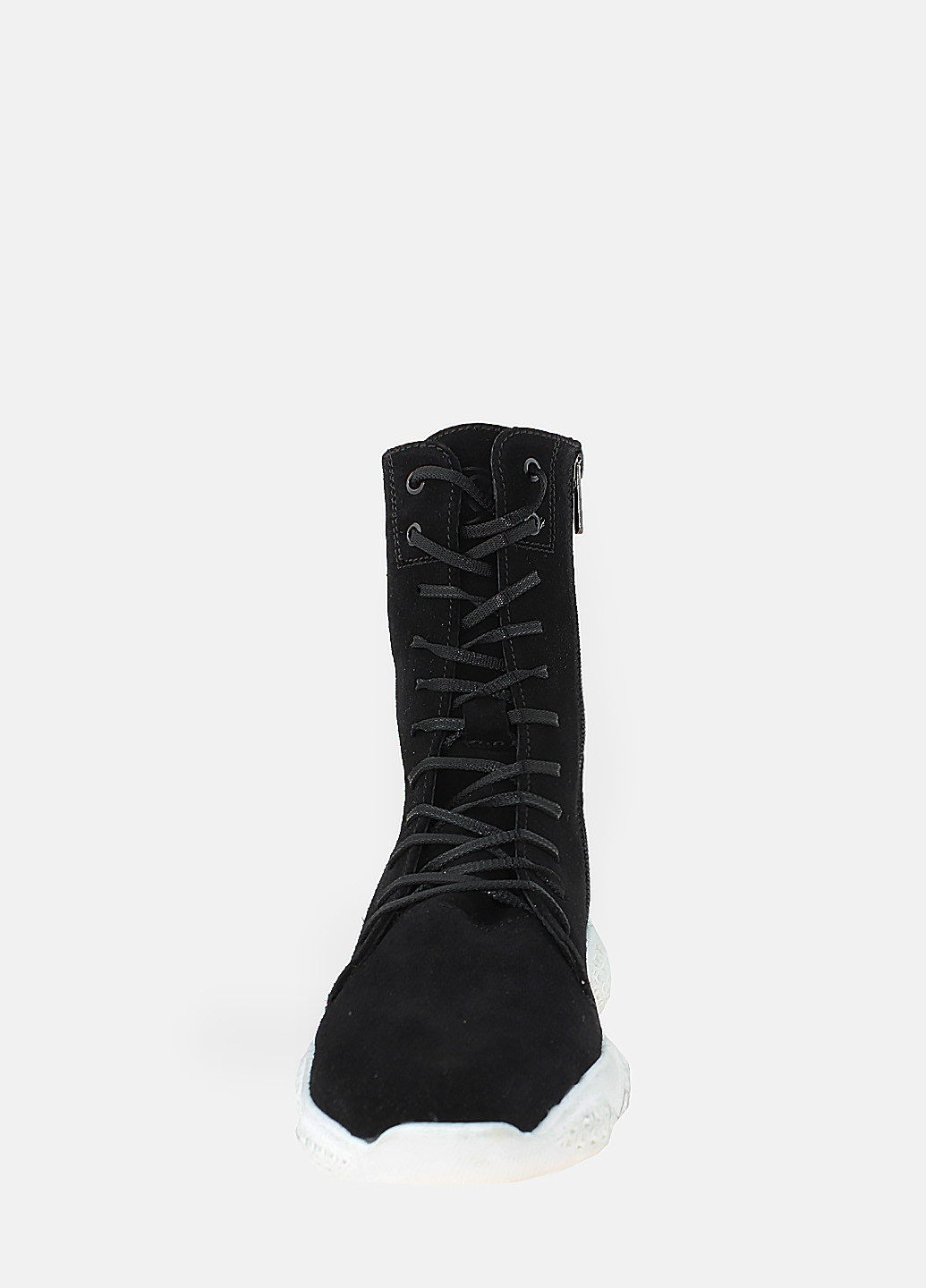 Зимние ботинки rdl47-8-11 черный Daragani из натуральной замши