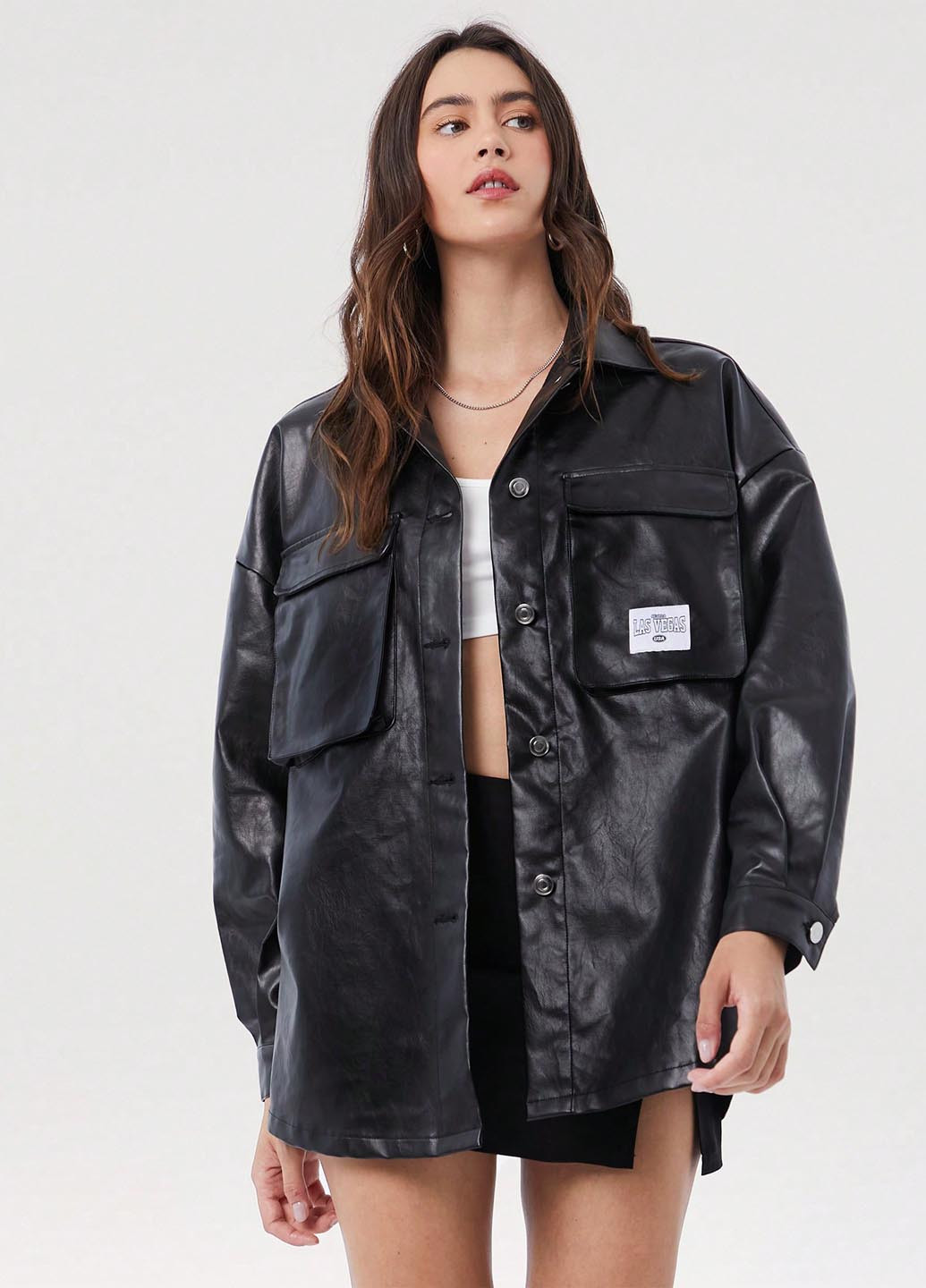 Куртка-сорочка SHEIN (366071642)