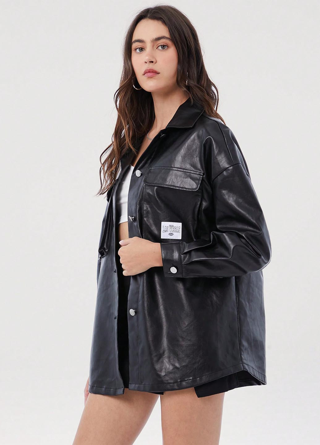 Куртка-сорочка SHEIN (366071642)