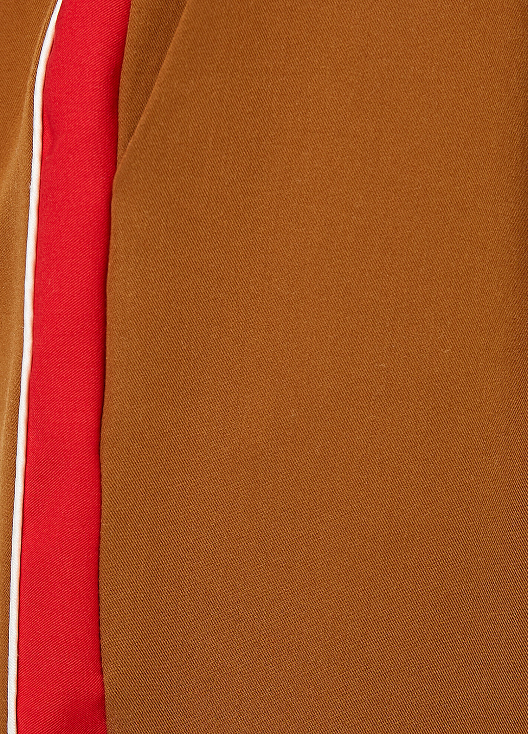 Серо-коричневые кэжуал демисезонные зауженные, укороченные брюки KOTON
