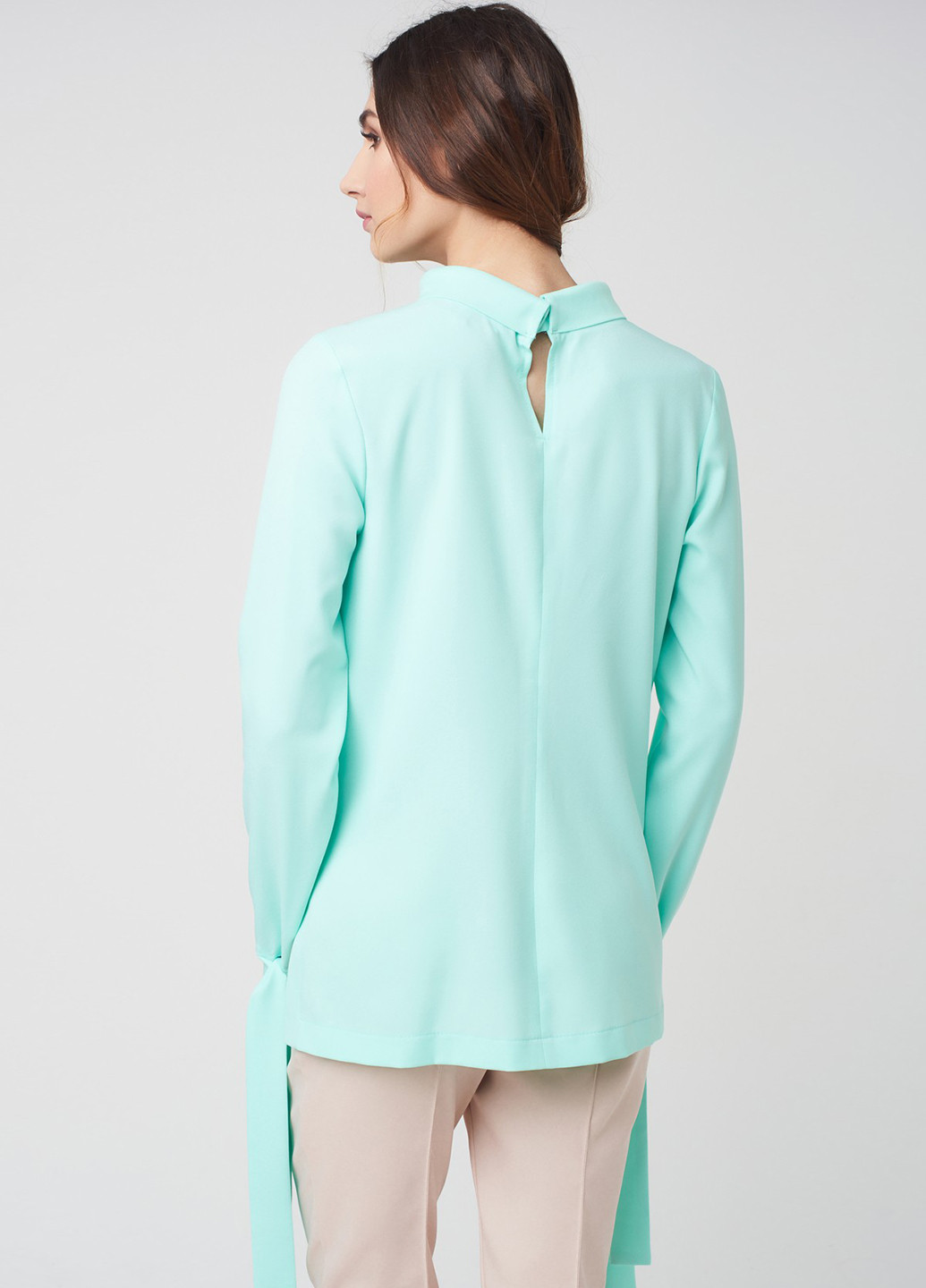 Светло-бирюзовая демисезонная блуза RicaMare