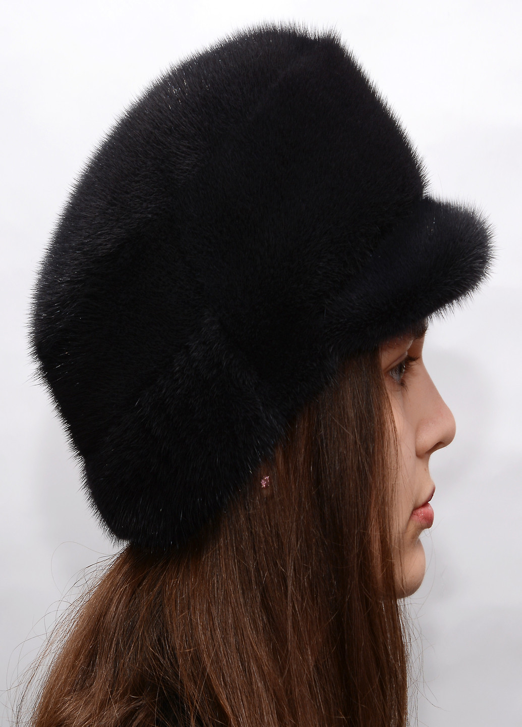 Зимова норкова жіноча кепка Меховой Стиль норма (223342773)