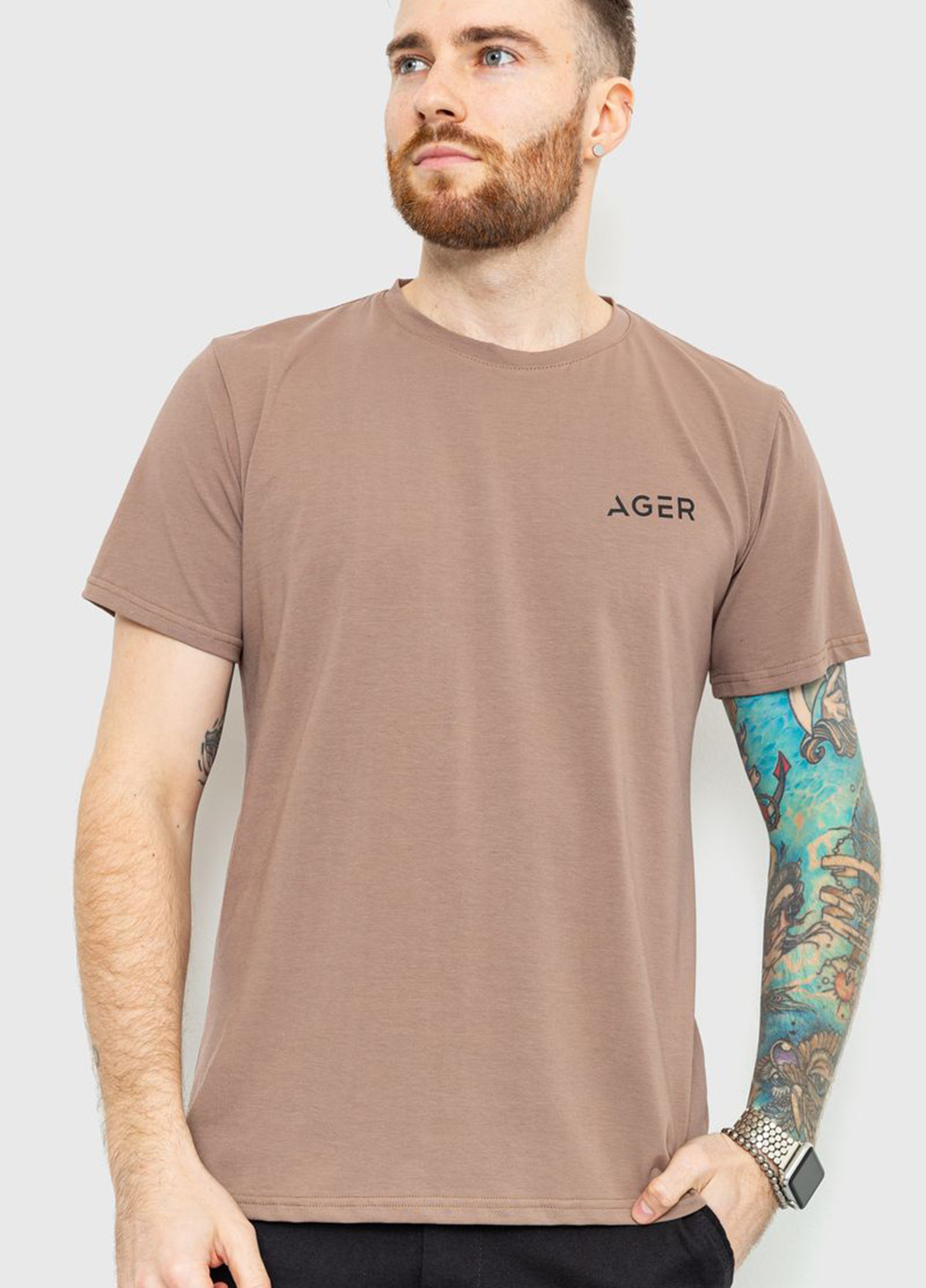 Темно-бежевая футболка Ager