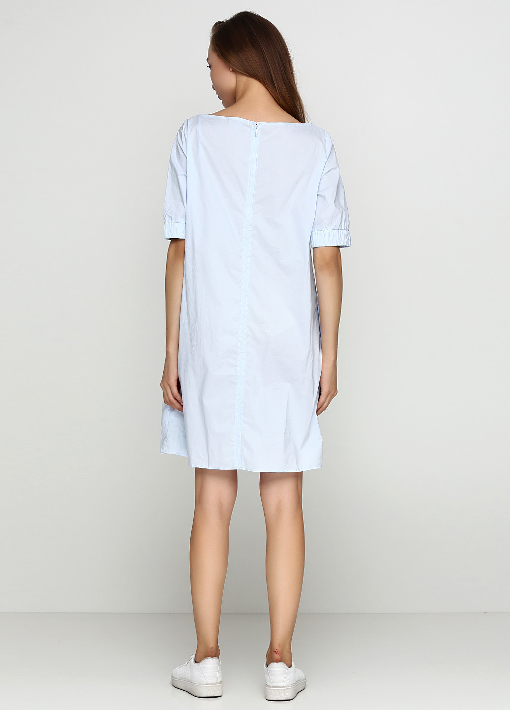 Голубое кэжуал платье Cos однотонное