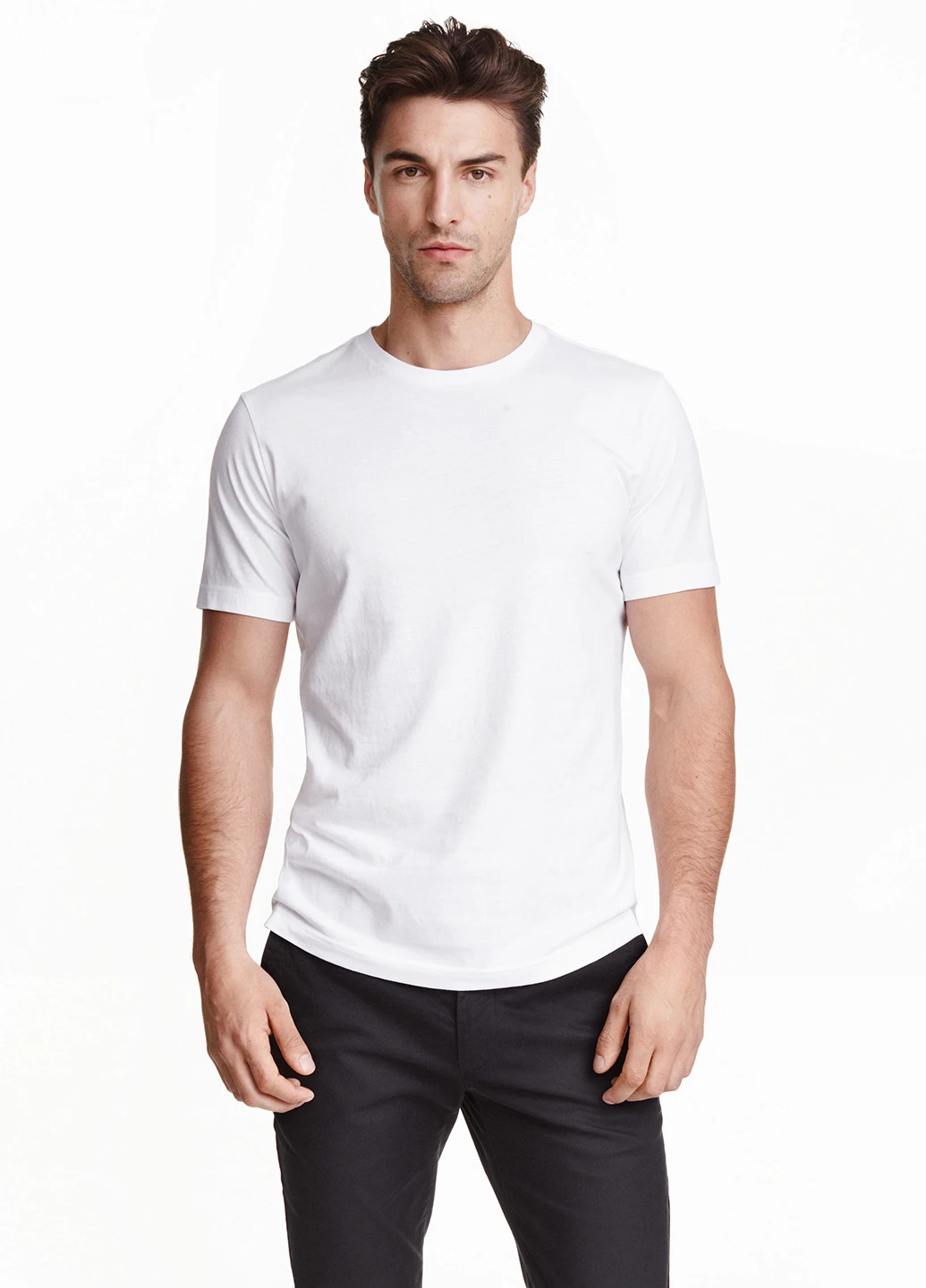 Белая футболка H&M