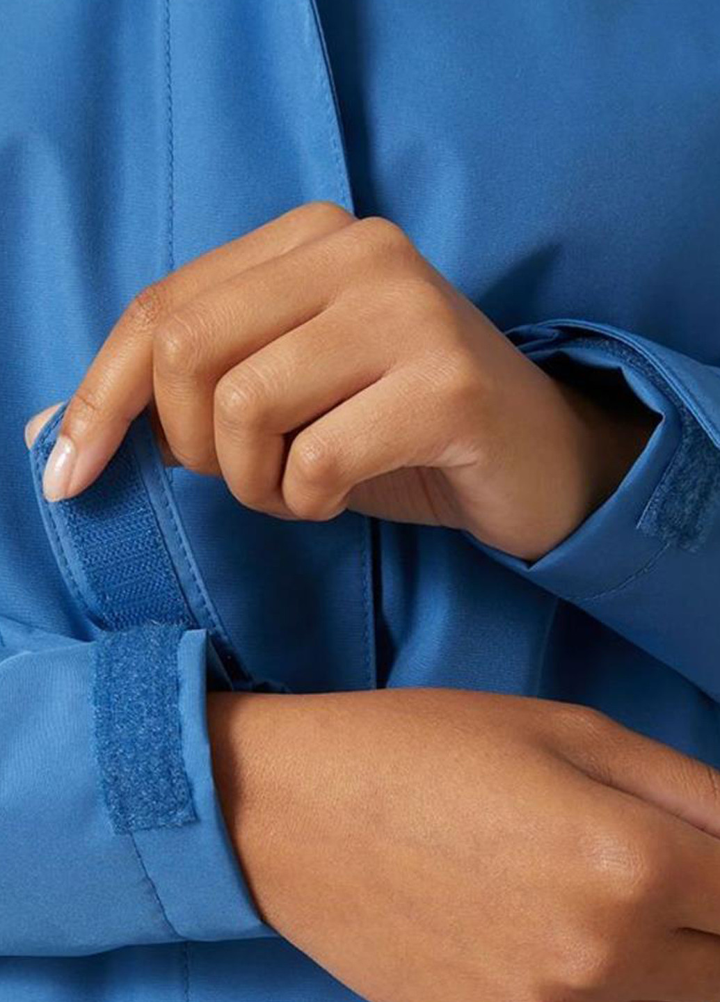 Голубая демисезонная куртка 62066-636 Helly Hansen Seven J Women's Rain Jacket