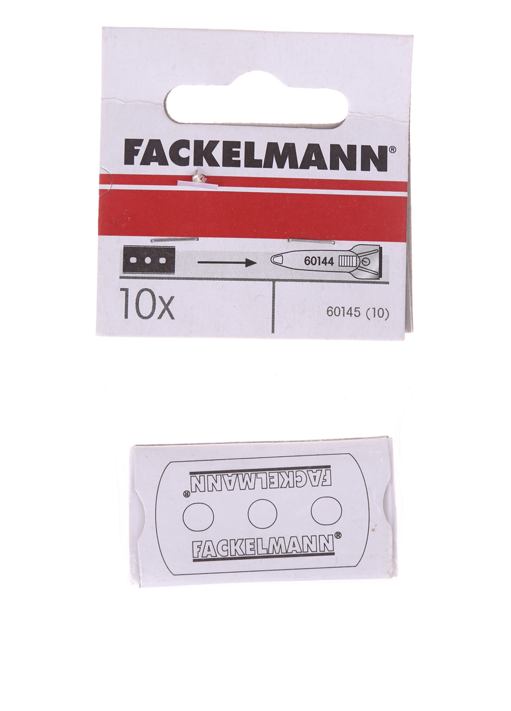 Змінні леза для скребка для вікон, 10 шт Fackelmann (18167224)