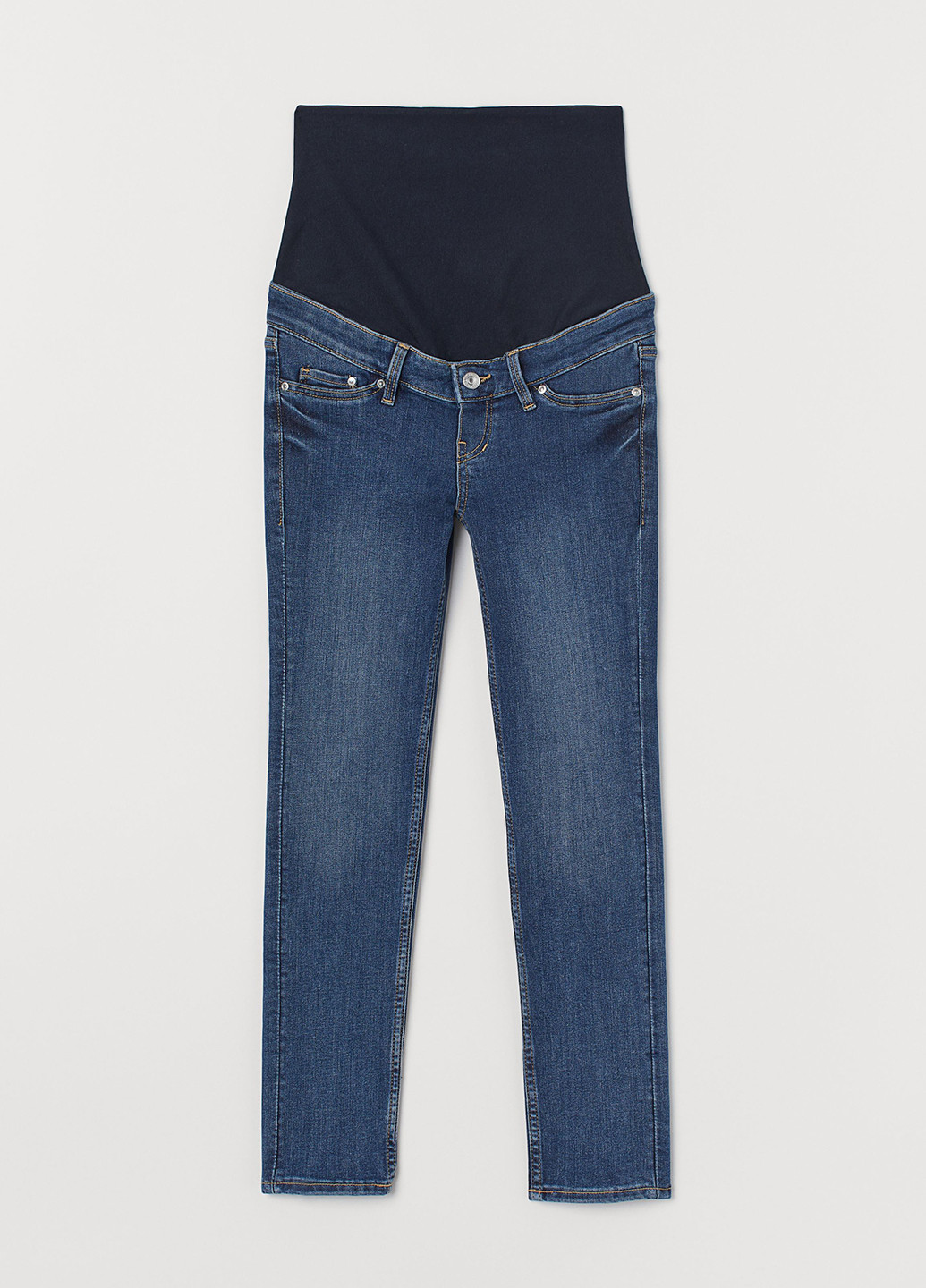 Синие демисезонные джинсы для беременых H&M