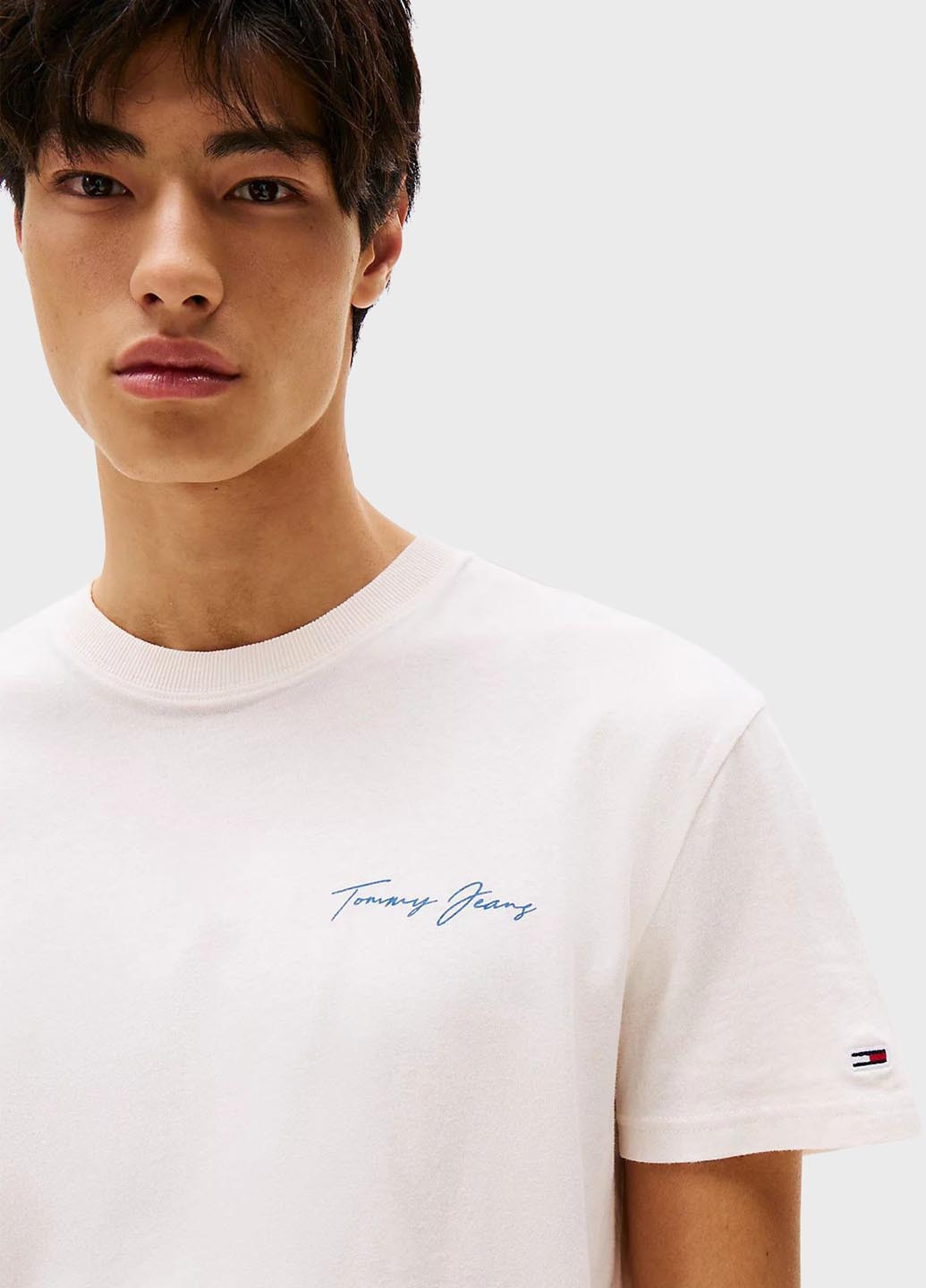 Біла футболка Tommy Jeans