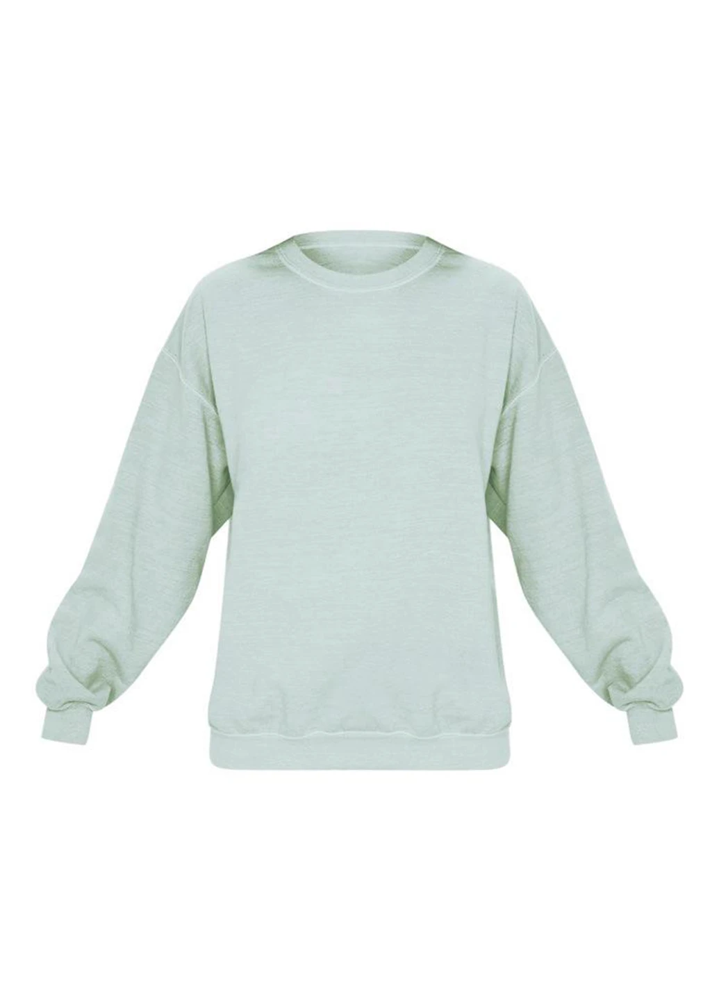 Мятный свитшот PrettyLittleThing однотонный без декора (254799155)