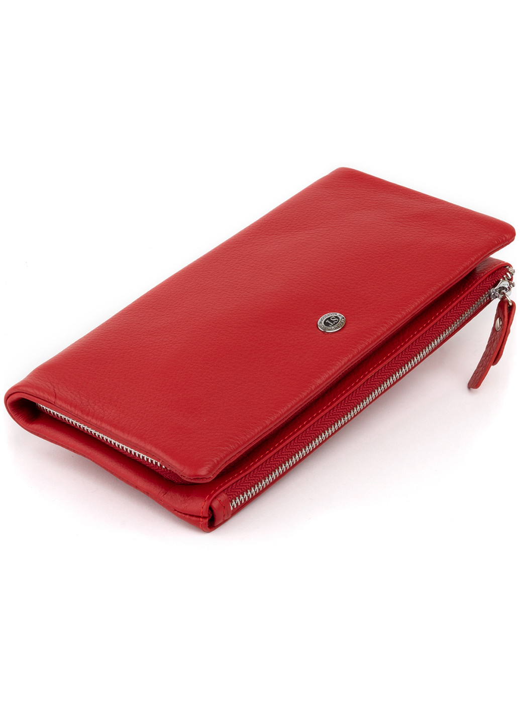 Жіночий шкіряний гаманець-клатч 20,8х10х2 см st leather (252130357)