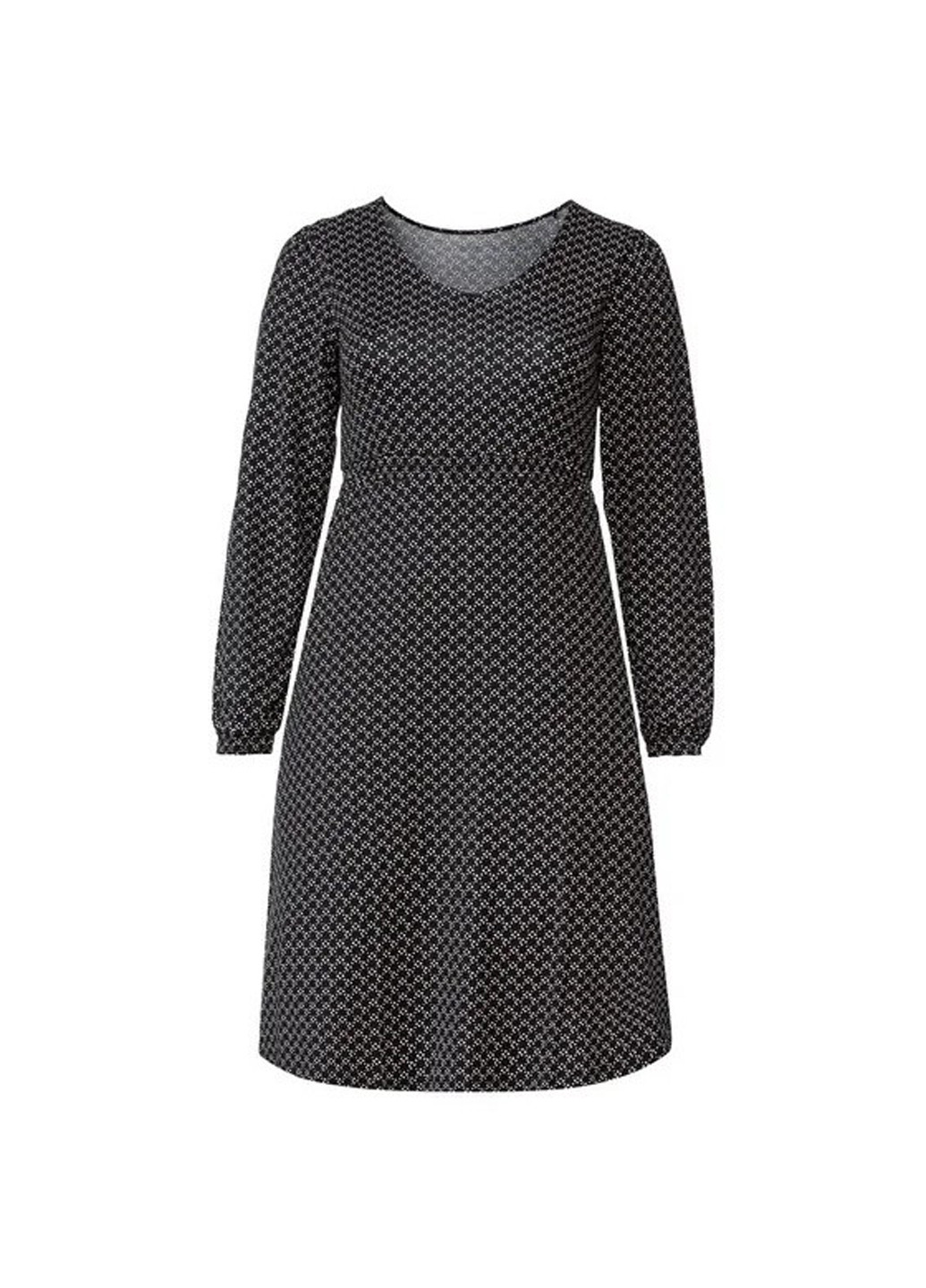 Чорна кежуал сукня а-силует Esmara однотонна