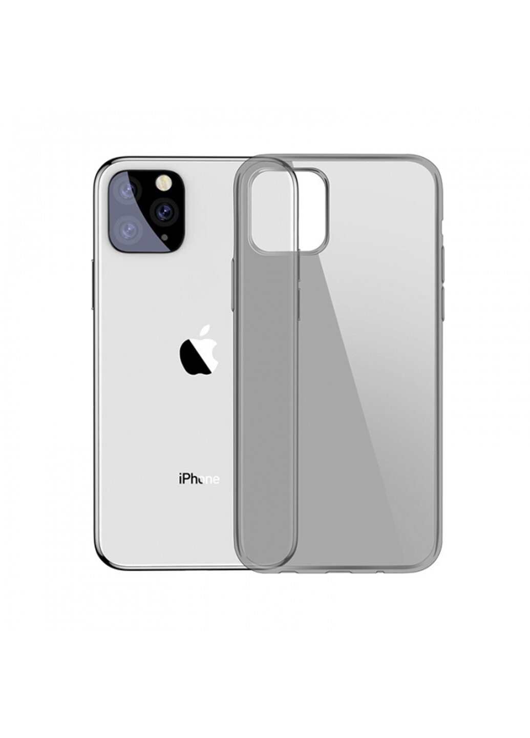 Чохол силіконовий щільний для iPhone 11 Pro clear gray ARM (220821079)